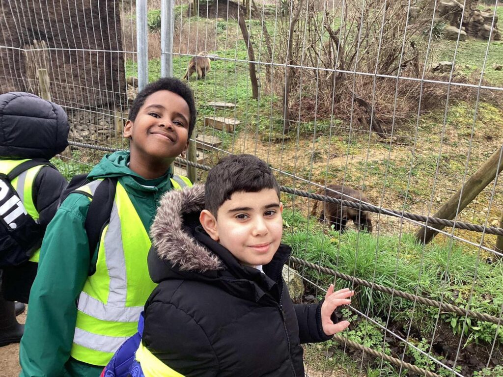 Pupils visit Bristol Zoo Project