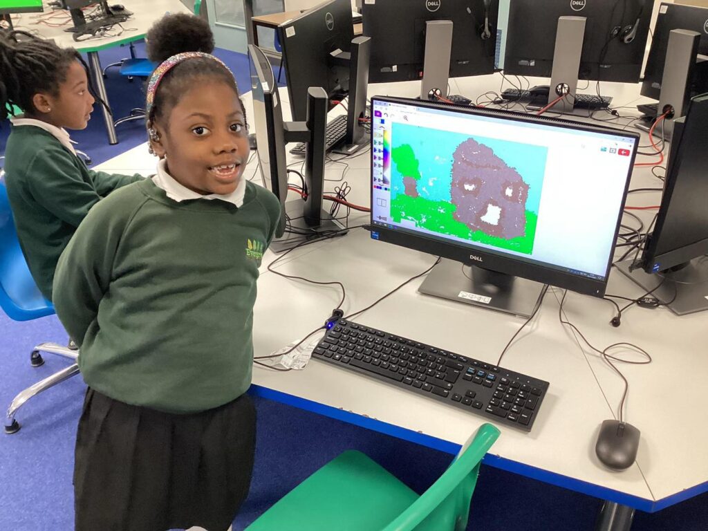 Exciting times in computing at Evergreen Primary Academy