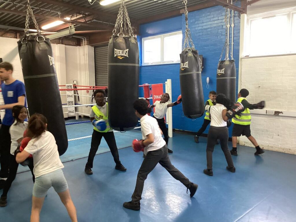 Boxing develops key values for pupils