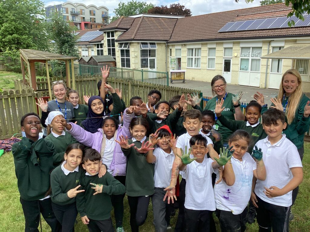 Evergreen Primary Academy hosts Earthwatch Europe