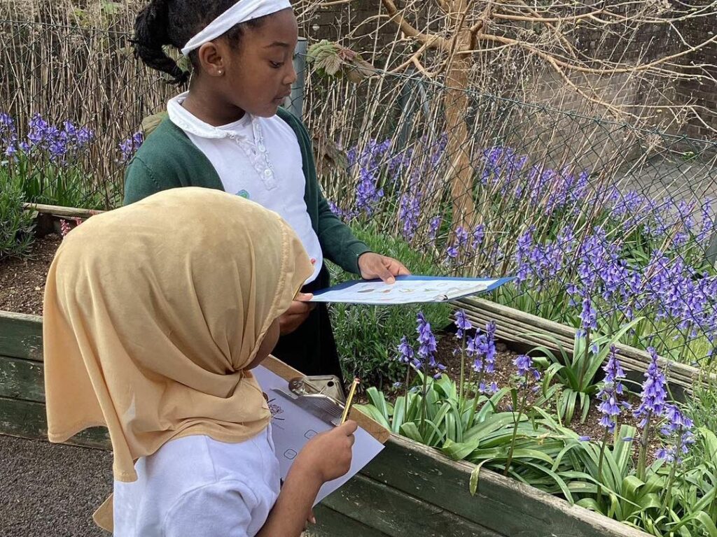 Pupils explore the signs of spring