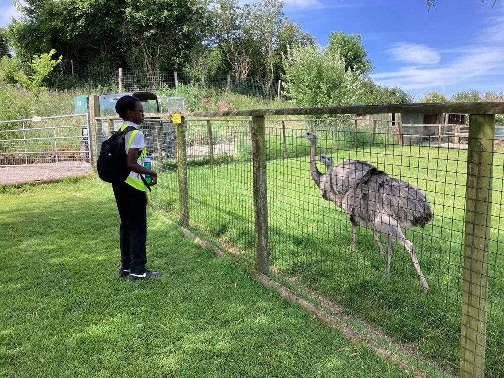 Evergreen students visit Noah’s Ark Zoo