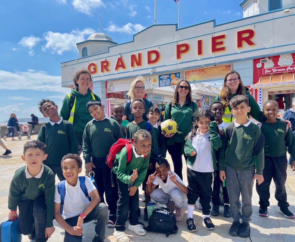 “Best day ever!” – 174 Evergreen pupils enjoy unforgettable fun at pier