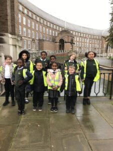 Evergreen's Pupil Academy Council visited City Hall