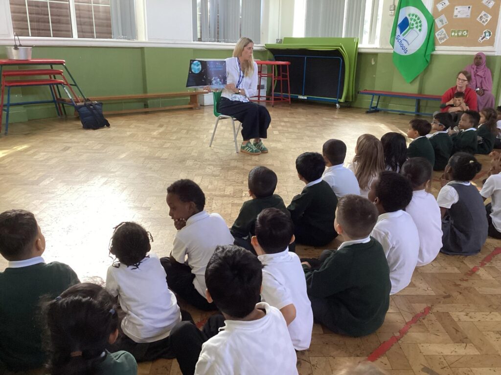 Spooky stories inspire young writers at Evergreen