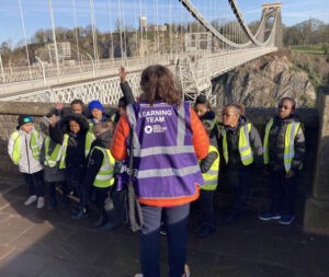 Pupils Visit Clifton Suspension Bridge