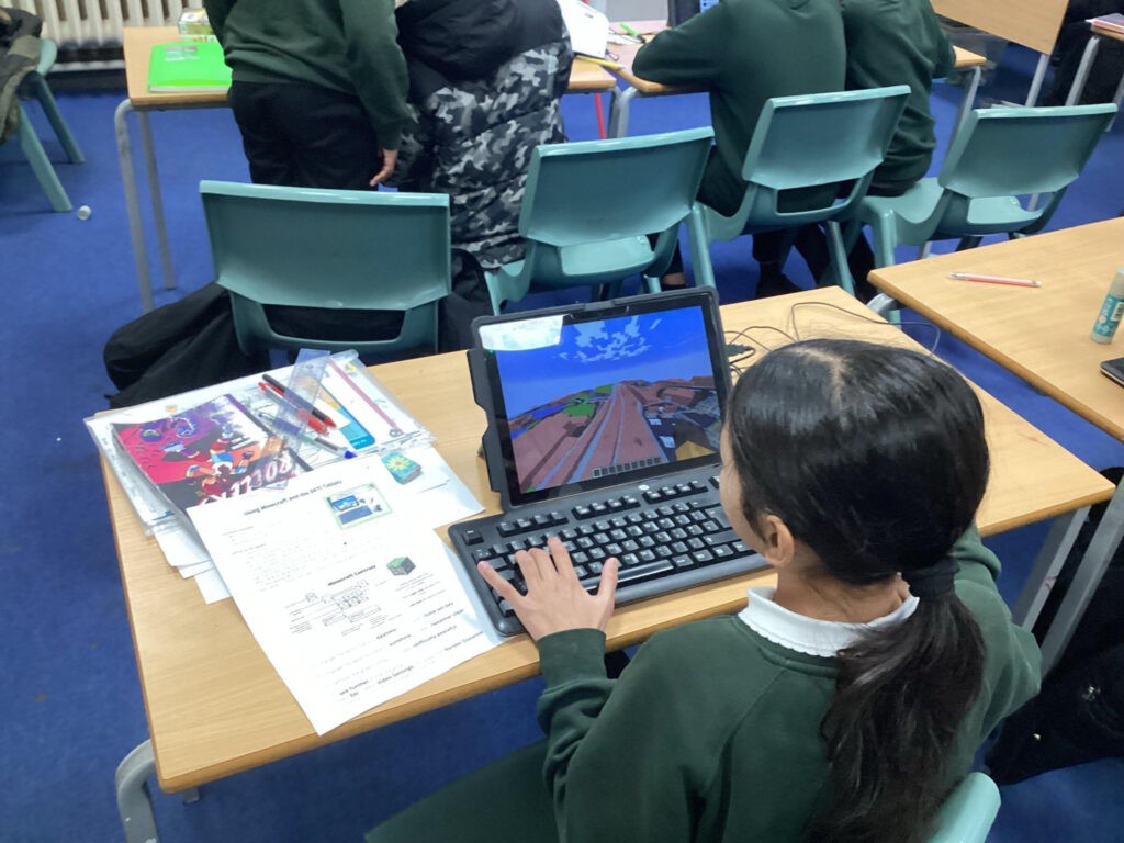 Pupils explore Bristol’s landmarks through Minecraft