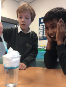 Weekly news roundup including pupils making clouds!